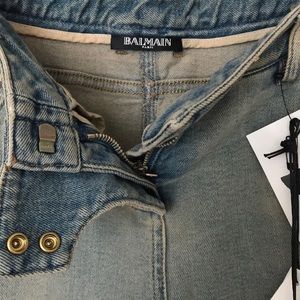 Balmain Cropped Jeans